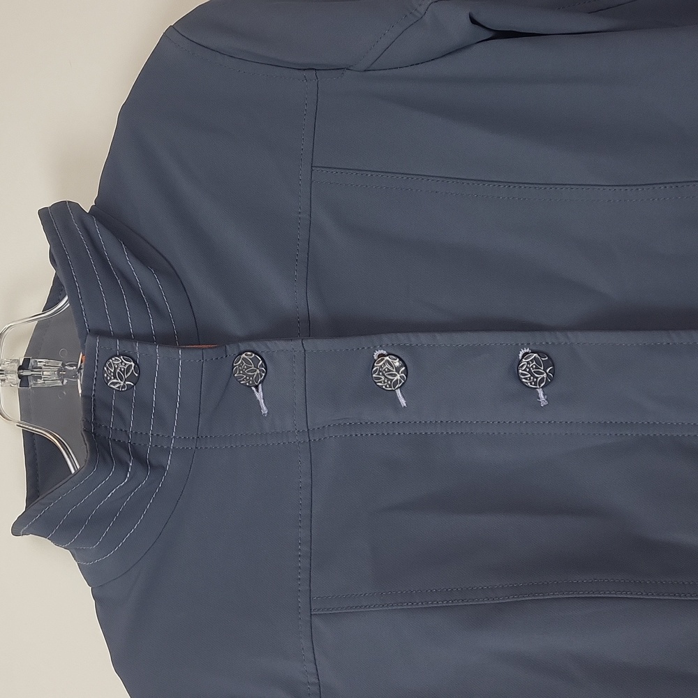 Title Nine Gray & Orange Softshell Peacekeeper Tr… - image 2